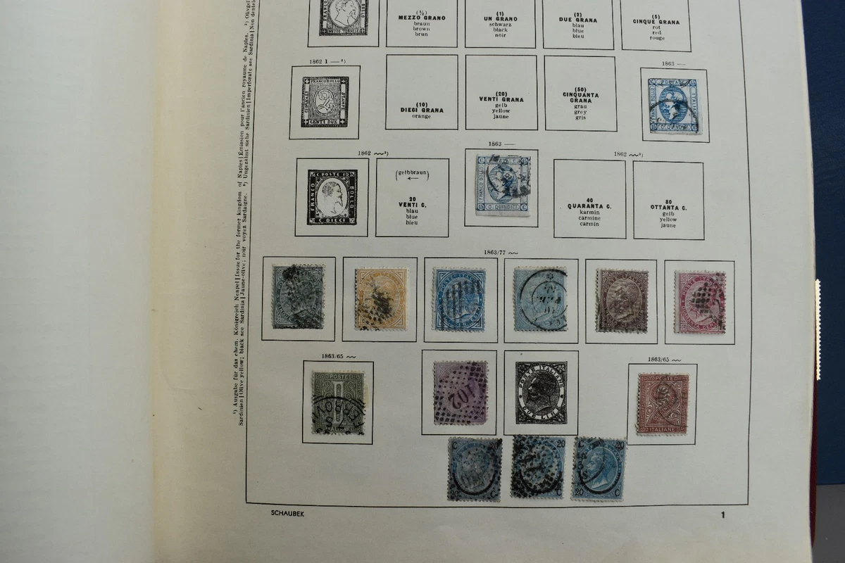 IItalien umfangreiche Sammlung, viel Klassik, gestempelt, von 1863 -1985. gest.