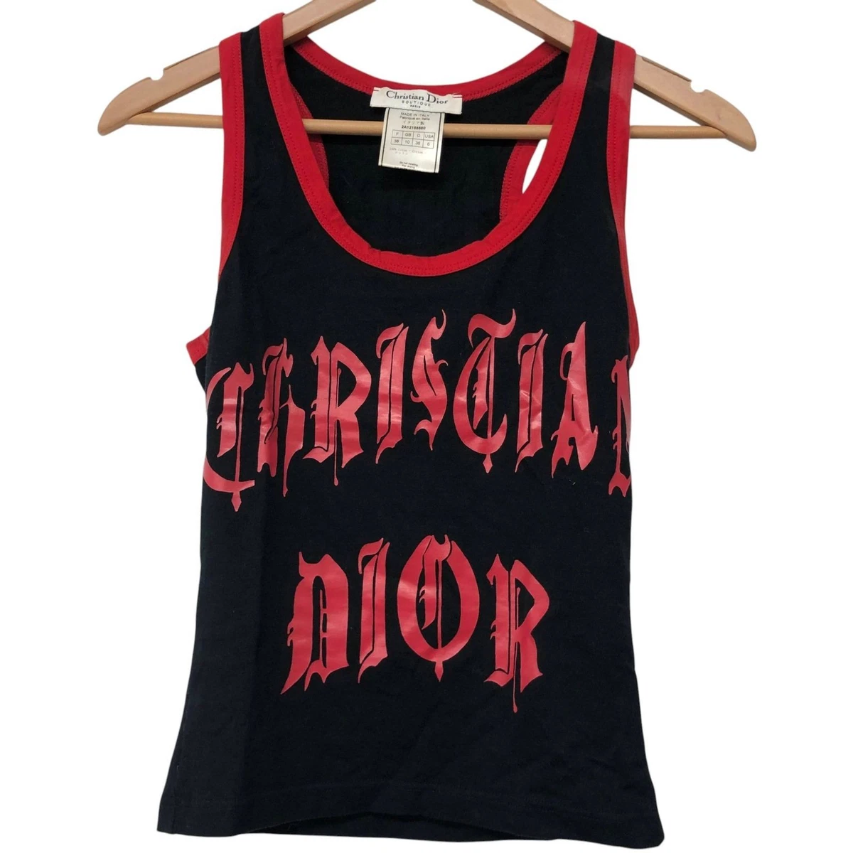 Dior Cotton Tank Tops for Women for sale | eBay