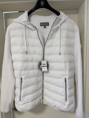 MICHAEL KORS Galway gesteppte Jacke NEU Gr. XXL Herren weiß - Bild 1 von 4
