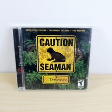Seaman (sega Dreamcast, 2000) Tested And Working No Mic No Vmu