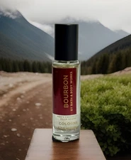 Bath & Body Works BOURBON 0.5oz/15ml Mini Travel Size Men's Cologne