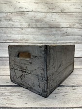 VTG Moxie Soda Lehighton PA Wooden Wood Dovetail Advertising Delivery Crate
