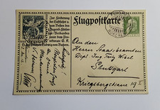 Flugpostkarte 1912 Bayern Luftpost einfache Replik Faksimile Infopostkarte (T)