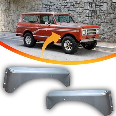 Front Inner Fender Outside Splash Panel For 1971-80 Scout 11 New Pair