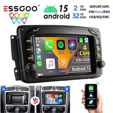 Autoradio 32GB Carplay für Mercedes Benz W203 Vito W639 W168 Vaneo CLK W209 W210 Autoradio 32GB Carplay für Mercedes Benz W203 Vito W639 W168 Vaneo CLK W209 W210