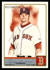 2011 Topps Allen & Ginter Clay Buchholz #182 Boston Red Sox MLB Baseball