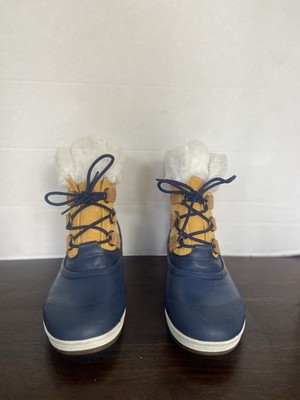 Sperry Women's Waterproof Pacifica Alpine Faux Fur Boot Size7