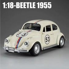 Volkswagen Beetle Herbie #53 - 1:18 Scale Diecast Model Bug Vintage Classic Car