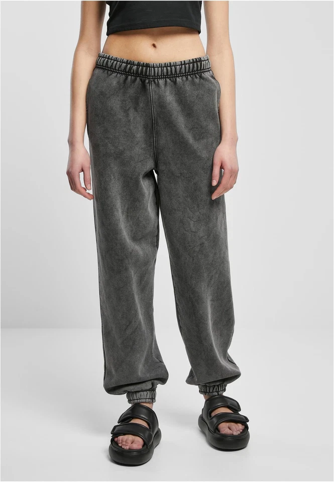 Ladies High Waist Stone Washed Sweat Pants Damen Jogginghose | Urban Classics - Bild 1 von 1