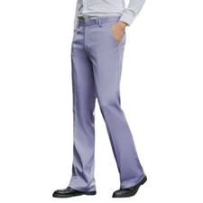 Herren Flach Vorne Gerade Hose Stretch Komfort Business Freizeit Kleid Hose Chic