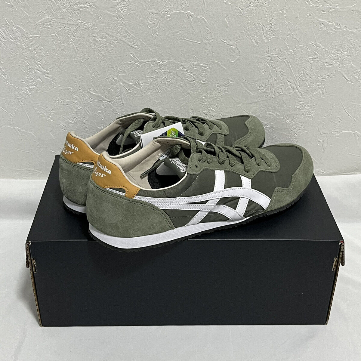 Onitsuka Tiger SERRANO 1183B400 304 BURNT OLIVE WHITE Unisex Shoes | eBay Onitsuka Tiger SERRANO 1183B400 304 BURNT OLIVE WHITE Unisex Shoes | eBay