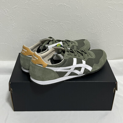◆onitsuka tiger◆ serrano 1183B400_304 Onitsuka Tiger SERRANO 1183B400 304 BURNT OLIVE WHITE Unisex