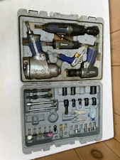 Kobalt 5 Tool Pneumatic Air Tool Kit Used For Parts Only U2F