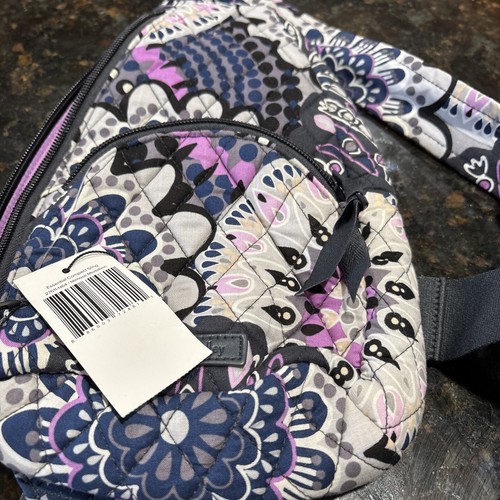 Nuevo con etiquetas Vera Bradley ESSENTIAL COMPACT SLING Medallón Mimosa - Imagen 3 de 4