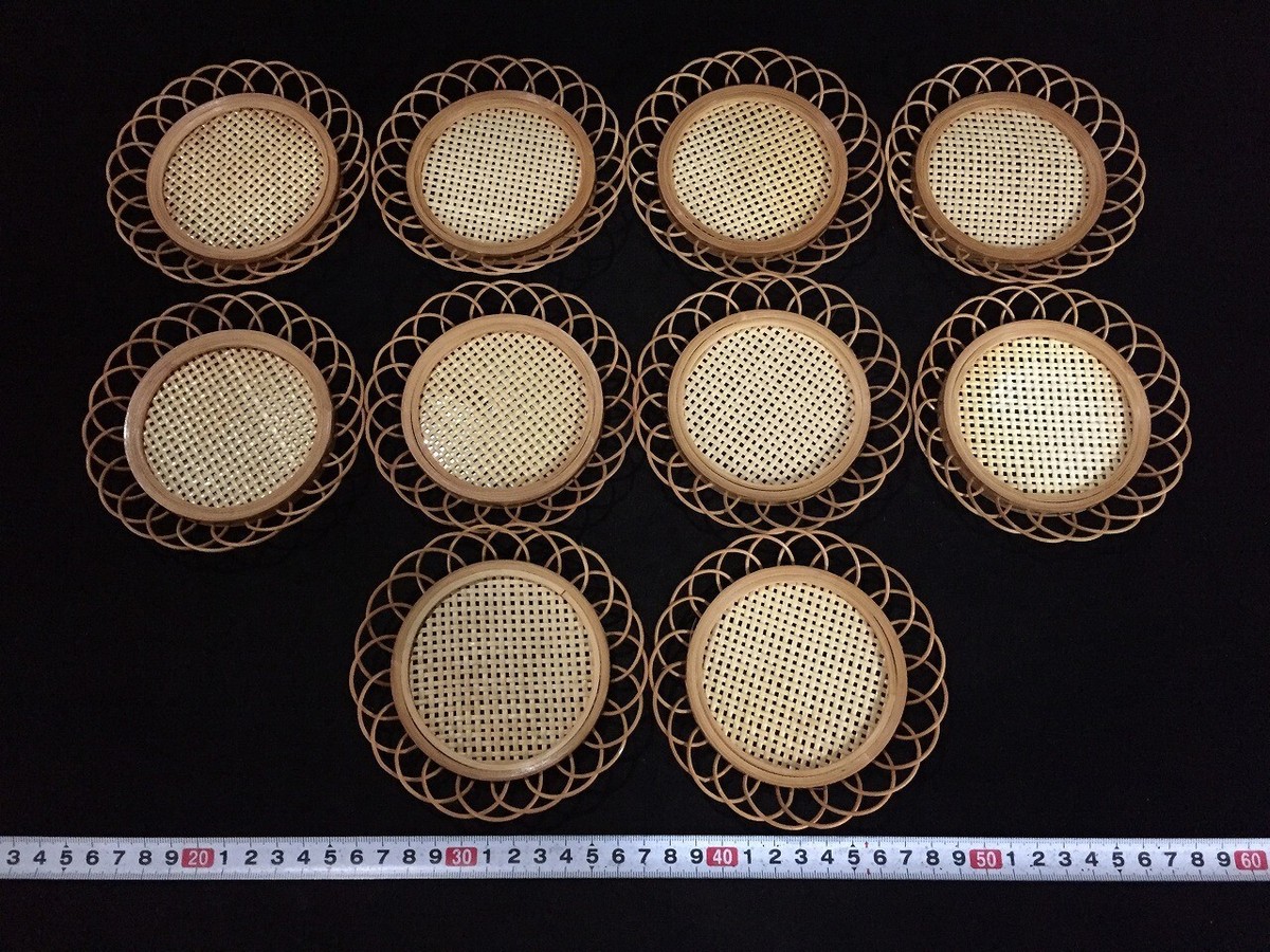 G0751 / Bamboo / Tea Cup Saucer CHATAKU 10pc / Japanese G0751 / Bamboo / Tea Cup Saucer CHATAKU 10pc / Japanese