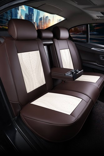 Schonbezüge Sitzbezüge Komplettset für Seat Leon 2 1P Bj 2005-12 FM6 - Bild 6 von 10