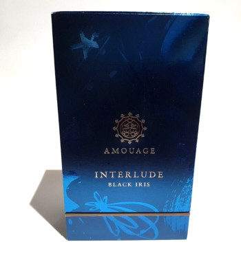 Amouage Interlude Black Iris 100ml EDP Boxed No Seal Tested Old Packaging