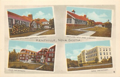 # B933   KENTVILLE,  N.S.,  CANADA    POSTCARD,   MULTI  PICTURES