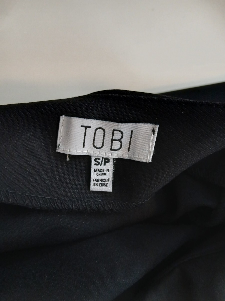 tobi black skater dress Black Poppy Layered Skater Dress from Tobi. Size XS