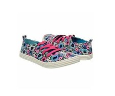 NEW Girl's Blowfish Malibu "Reflect" - WAS 40 - Multi Floral sneaker hybrid