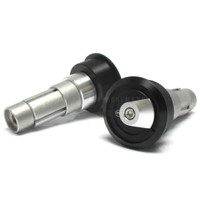 Lenkergewichte Highsider Enterprise EP1 Schwarz Silber 1 Paar Klemmbereich 12-22