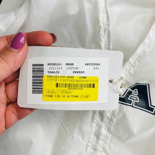 PERSONA Women White Hooded Jacket Coat Size Plus S - Picture 5 of 9