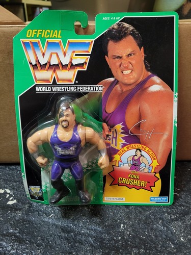 RARE WWF Hasbro Green Card Series Crush Wrestling ...