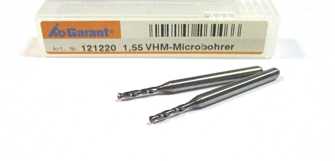 10-teilige Mini-Bohrer Set - Wolframcarbid Mikrobohrer 0,3-1,2mm Für Leiterplatten