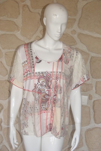 Haut Ivoire GRIFFON - Taille 54 - Polyester - Neuf Avec étiquettes (Étiquette Prix: 54,90€)