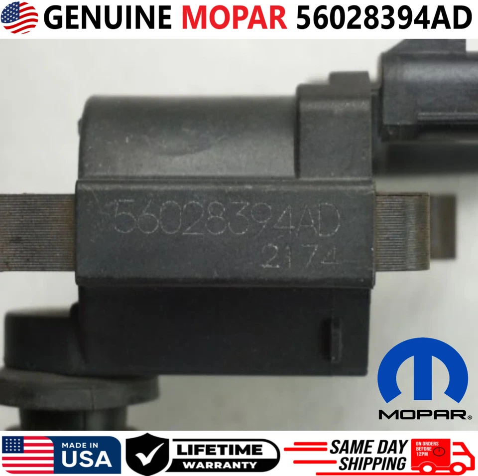 Bobinas de ignição MOPAR GENUÍNAS para 2003-2005 Dodge Chrysler Jeep 5.7L, 56028394AD - Imagem 3 de 4