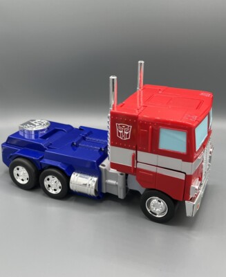 Transformers G1 Optimus Prime 12 inch Converting Lights Jada Toys