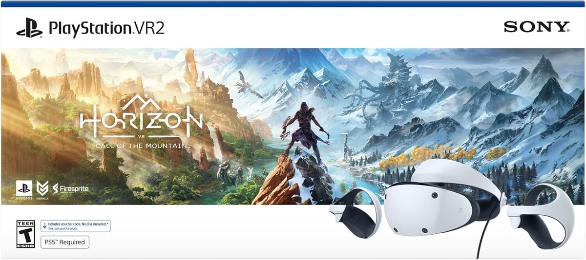 家庭用ゲーム機本体 SONY - PSVR2 Horizon Call of the Mountain Sony PlayStation VR2 Horizon Call of the Mountain Bundle