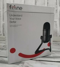 Fifine K678 USB Studio Recording/Podcast Condenser Microphone - New - Open Box
