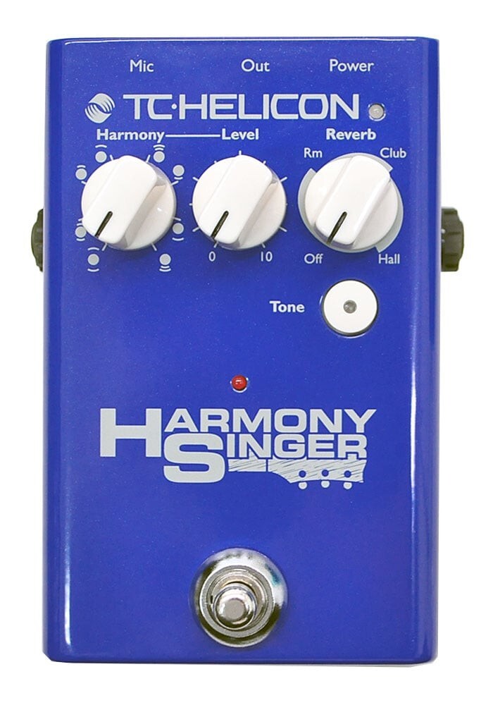 TC Helicon Harmony Singer 2 Harmony Reverb Pedal for Vocals Fast  