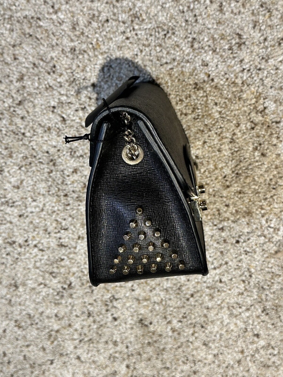 Furla Bella Mini Womens Crossbody Leather Shoulder Bag In Black | eBay