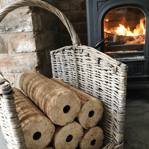 Hardwood Heat Logs 20KG Long Slow Burn Upto 8 Hour Overnight Day Firewood Stove eBay