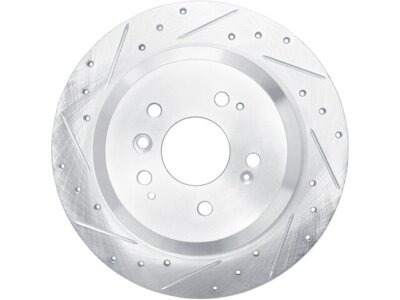Dynamic Friction 37QT68D Rear Left Brake Rotor Fits 2017-2023 Honda Ridgeline