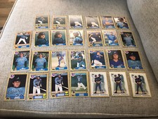 1987 Topps Baseball Atlanta Braves Team Lot (27 Cards) Murphy Griffey SR EX