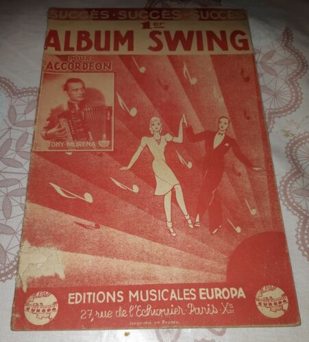 MURENA Album Swing ACCORDEON Yeux noirs RYTHM et SWING Gitan swing EXPRESS 113 - Afbeelding 1 van 1