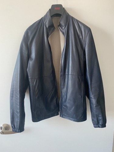 Theory Reverse Leather Jacket Small 