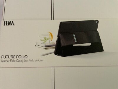 Sena Future Folio Premium – Custodia Portafoglio In Pelle Per IPad Pro 10,5? (26,7 Cm), Con Supporto Magnetico E Chiusura, Marrone Chiaro