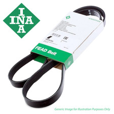 INA FB6PK975 V Ribbed Drive Fan Belt Fits Citroen BMW Vauxhall Mini Kia Ford VW