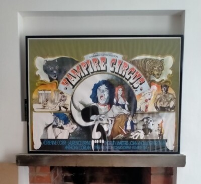 Vampire Circus 1972 Original British Quad Film Movie Poster Hammer Horror 30x40
