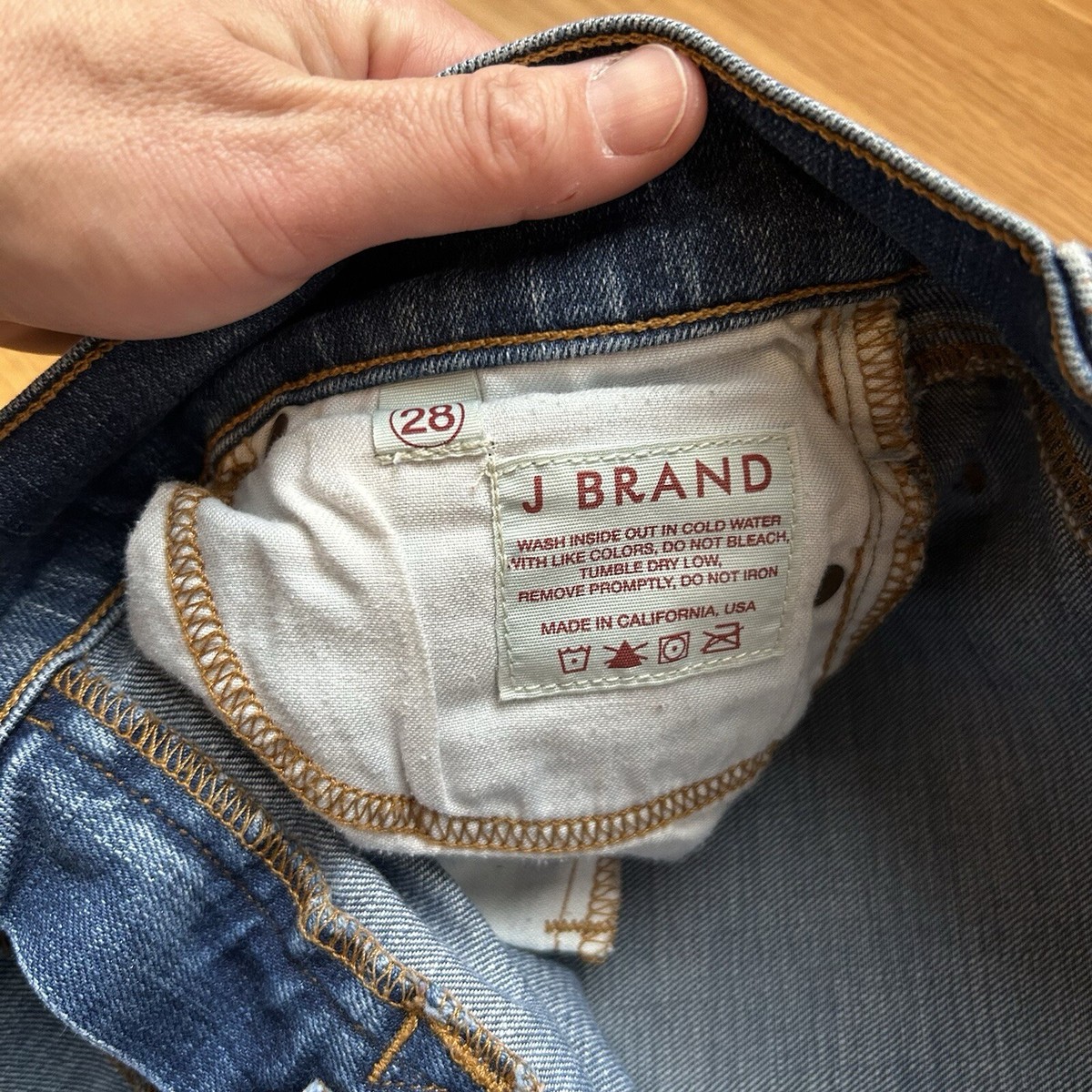 J Brand Love Story Flare Jeans Size 28 Low Rise Bell Bottom