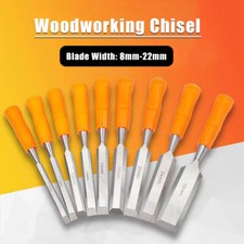 8-22mm Wood Chisel Woodworking Carving Knife K-L1 Flat Chisel High Carbon Steel