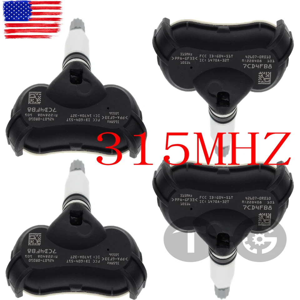 Sensor de sistema de monitor de presión de aire de neumáticos transmisor TPMS para Toyota Highlander  Foto 4 de 4