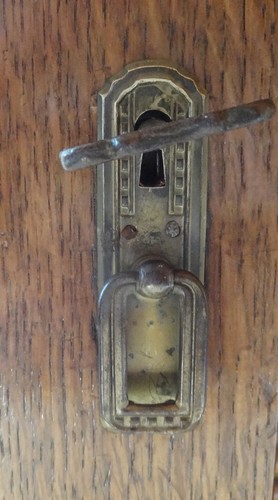 dekorativer großer Wandschrank/Apothekenschrank Jugendstil - Bild 9 von 13