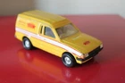 Corgi 4.7” FORD ESCORT 55 VAN ‘Red Star' Diecast Toy CAR Vintage YELLOW