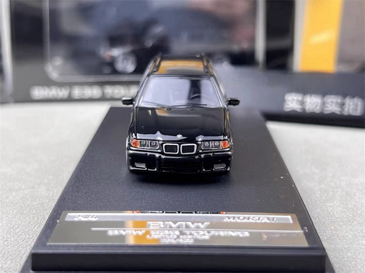 Mortal 1/64 Scale M3 E36 Touring Back Diecast car Model Toy