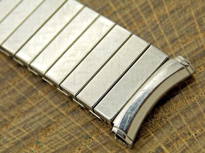 Speidel NOS Unused Vintage Stainless Steel Expansion 17.5mm Watch Band Bracelet